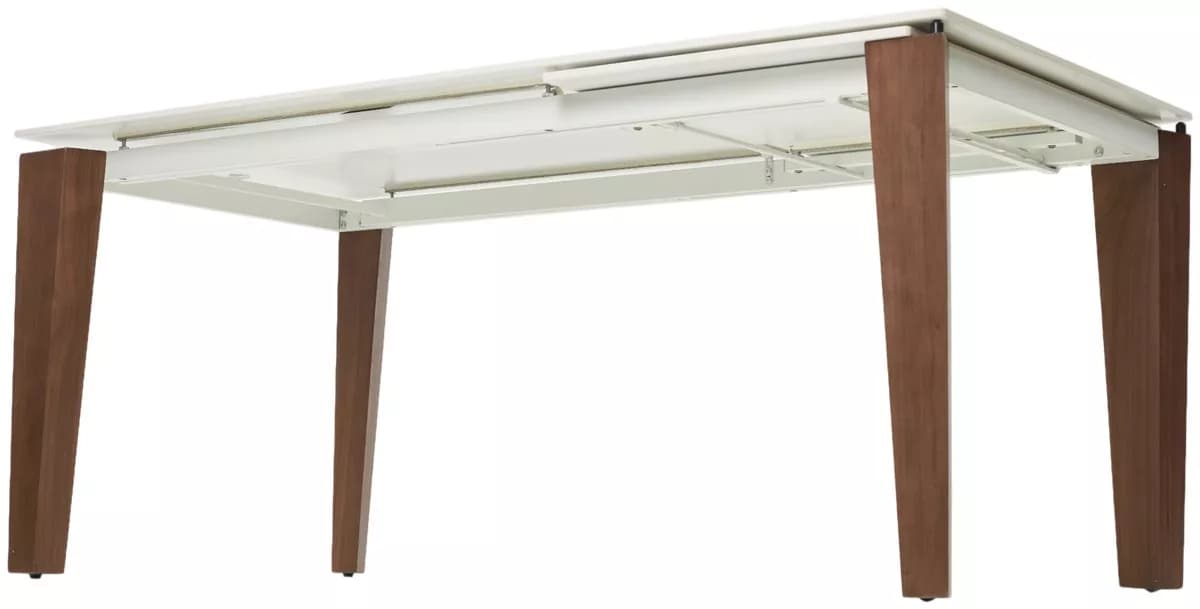 Стол ЭЗМИР (ESMIR) 180 цвет АРАБЕСКАТО (MATTE ARABESCATO SOLID CERAMIC) / ОРЕХ, ®DISAUR — фото 11