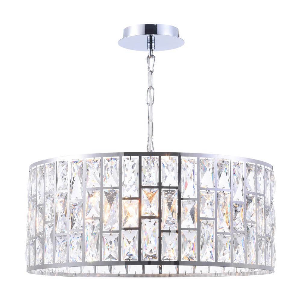 Подвесная люстра Maytoni Gelid MOD184-PL-04-CH — фото 7